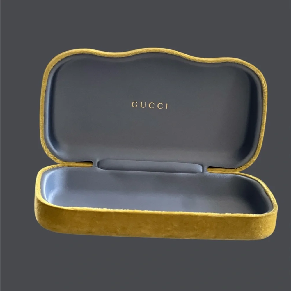 GUCCI Brown Gradient Turquoise-002 Butterfly Ladies Sunglasses | OS | Preowned - Picture 10 of 15